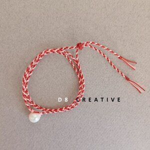 New women's handwoven  can be necklace and bracelet 2 colors available